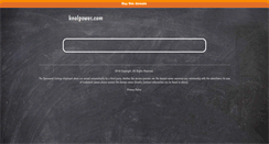 Desktop Screenshot of knolpower.com